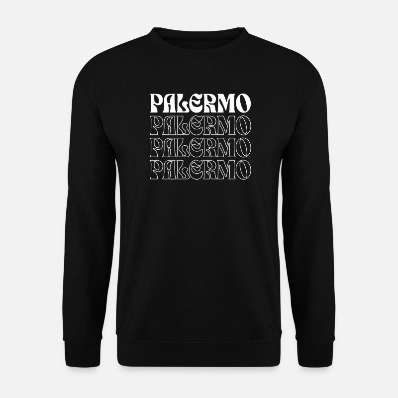 Palermo-Logo-Design - Unisex Pullover - Schwarz