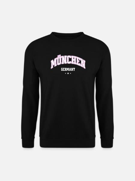 Munich Neon Bow Flair - Unisex Sweatshirt - black