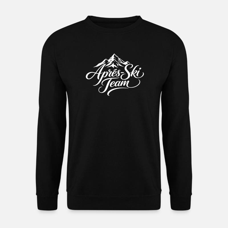 Apres Ski Team Berge - Unisex Pullover - Schwarz