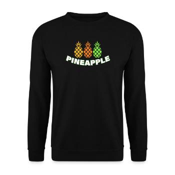 PINEAPPLE - Unisex Pullover - Schwarz - Vorne - Alina (178cm) & Michal (187cm)