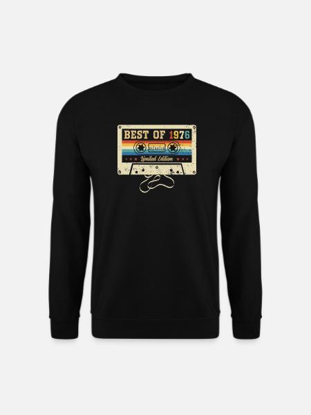 Best Of 1976 50th Birthday - Unisex Sweatshirt - black