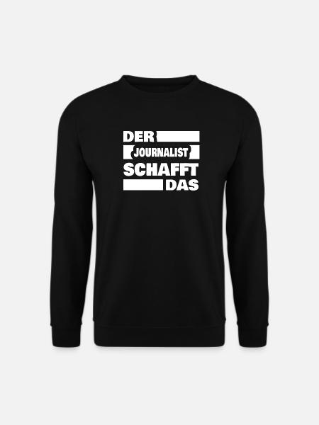 journalist - Unisex Sweatshirt - black