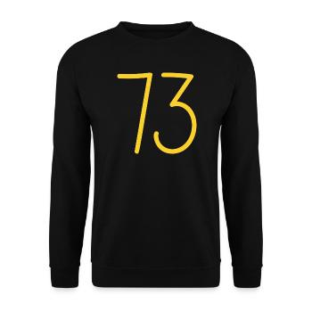 73 - Unisex Pullover - Schwarz - Vorne - Alina (178cm) & Michal (187cm)
