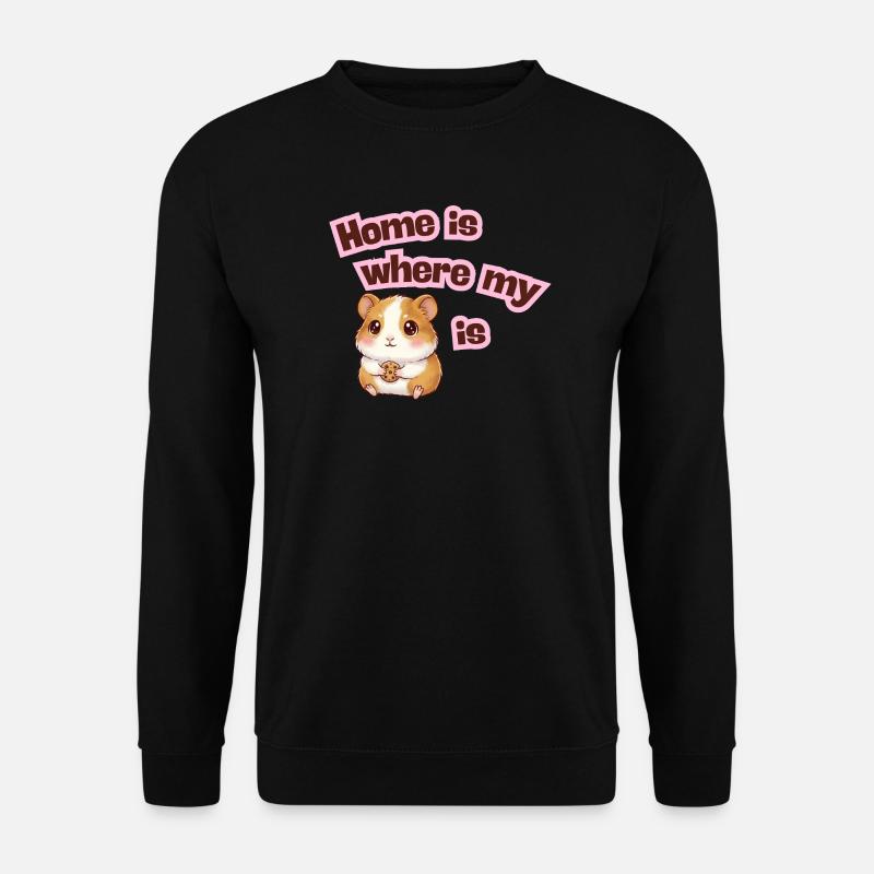 Home is where my Meerli is - Unisex Sweatshirt - black