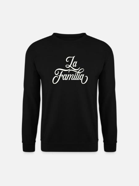 La Family Lettering - Unisex Sweatshirt - black