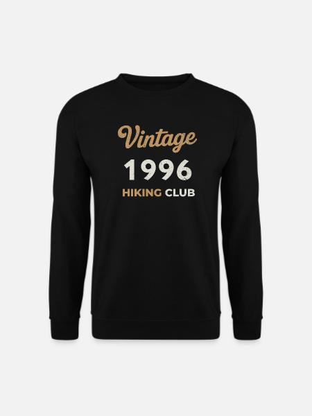 Vintage 1996 – Sailing Club Retro Geburtsjahr - Unisex Pullover - Schwarz