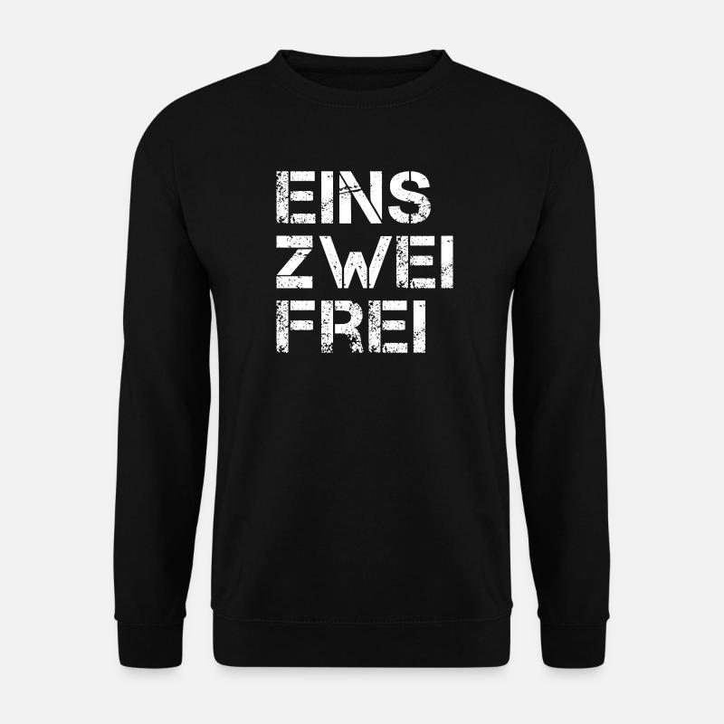 Eins Zwei Frei - Unisex Pullover - Schwarz