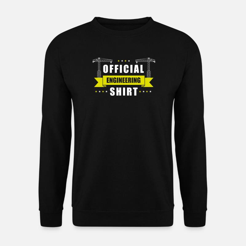 Offizielles Ingenieursshirt Baukonstruktion - Unisex Pullover - Schwarz