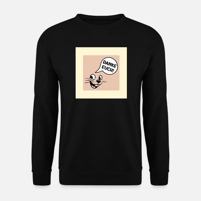 Danke Euch Abschied - Unisex Pullover - Schwarz