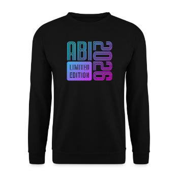 ABI 2026 Vintage Neon Limited Edition - Unisex Sweatshirt - black - Front - Alina (178cm) & Michal (187cm)