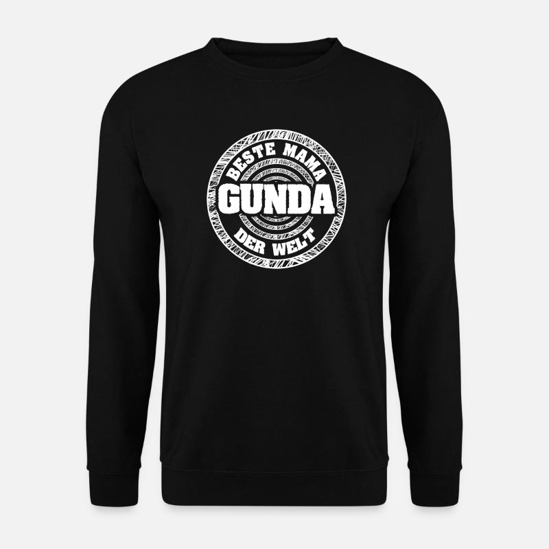 Gunda als Mutter - Unisex Pullover - Schwarz
