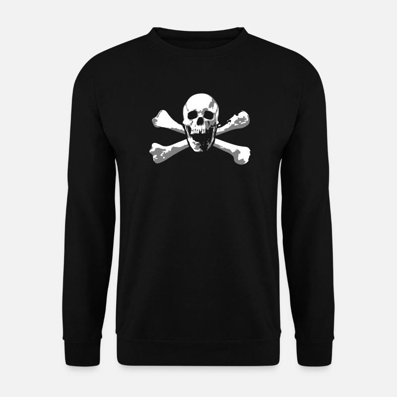 Skull & Bones - Unisex Pullover - Schwarz