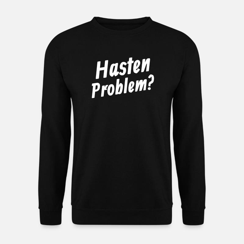 Problème de la hâte - Sweat-shirt Unisexe - noir