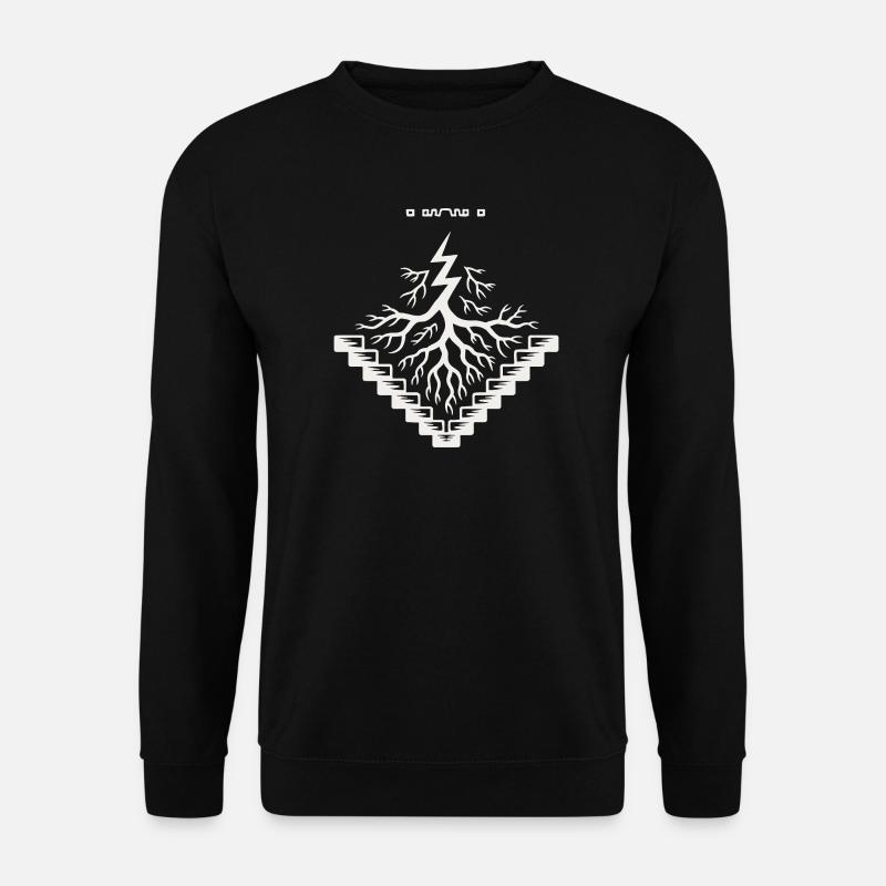 Rooted Staircase Tree - Unisex Sweatshirt - black