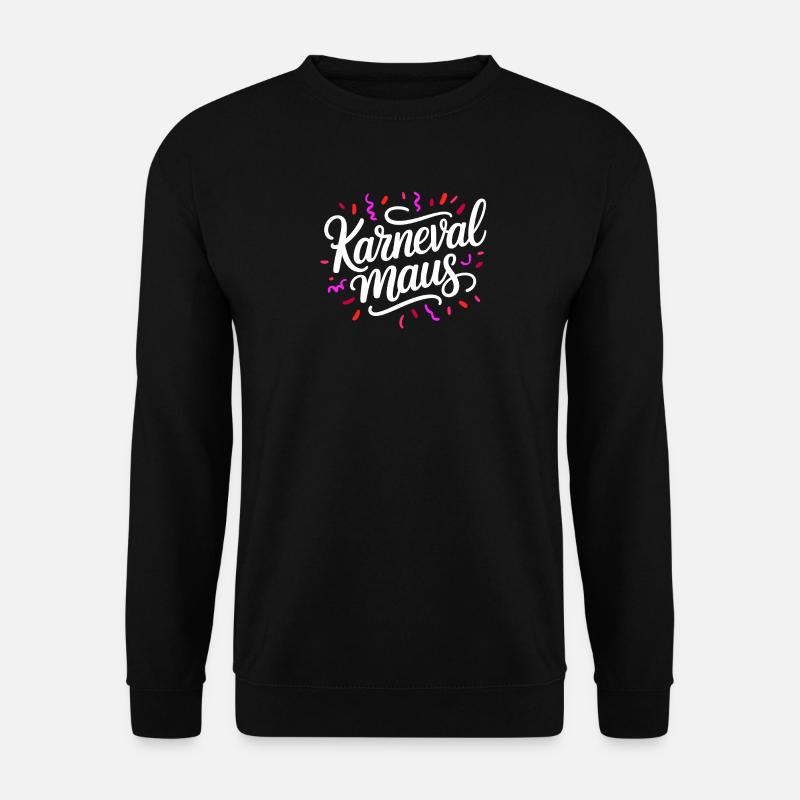 Carnival Mouse - Unisex Sweatshirt - black