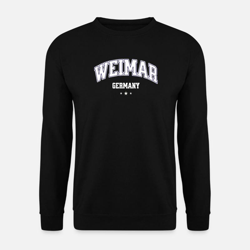 Weimar Germany Emblem - Unisex Sweatshirt - black