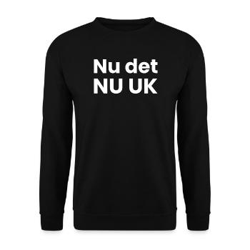 JETZT der Nook Anti USA - Unisex Pullover - Schwarz - Vorne - Alina (178cm) & Michal (187cm)
