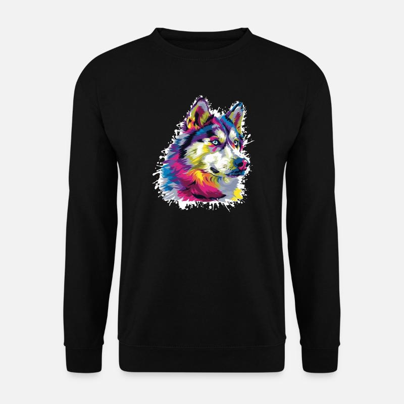 Ulvedyrekunst - Unisex sweater - sort