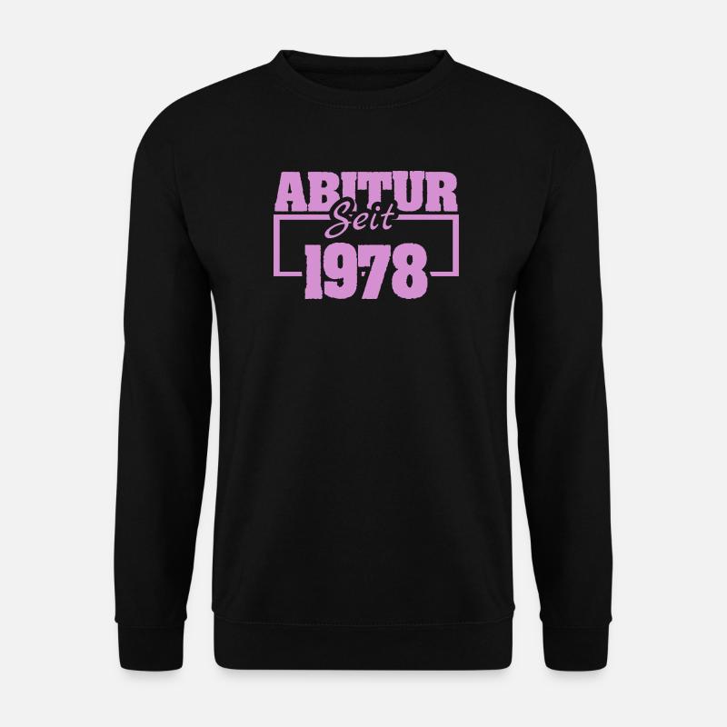 1978 - Unisex Pullover - Schwarz