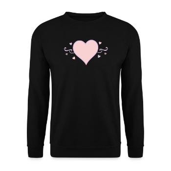 Cadeau pour la fête des mères : Idée de cadeau pour la fête des mères - Sweat-shirt Unisexe - noir - Devant - Alina (178cm) & Michal (187cm)