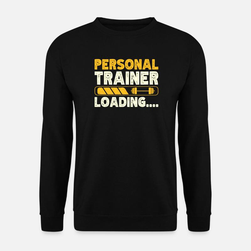 Fitness Motivation Bodybuilder Personal Trainer - Unisex Sweatshirt - black