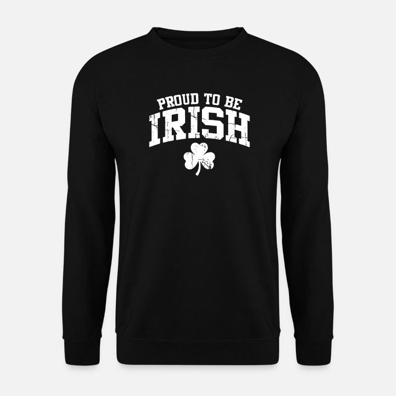 Stolz, Ire zu sein - Unisex Pullover - Schwarz