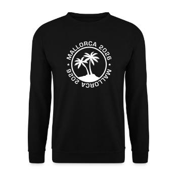 Mallorca 2026 - Unisex Sweatshirt - black - Front - Alina (178cm) & Michal (187cm)