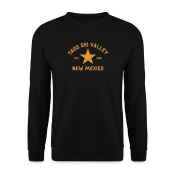 Taos Ski Valley - New Mexico - USA - America - Unisex Sweatshirt - black - Front - Alina (178cm) & Michal (187cm)