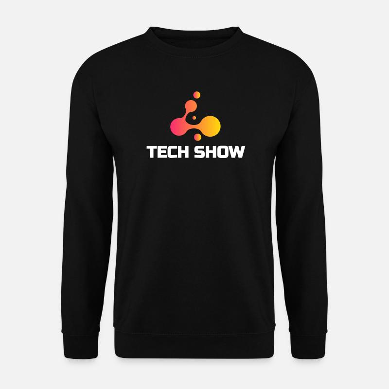 Technikshow Neon Blob Tee - Unisex Pullover - Schwarz