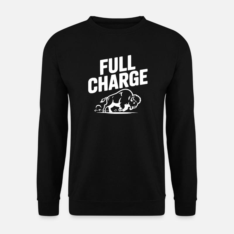 volle Ladung - Unisex Pullover - Schwarz