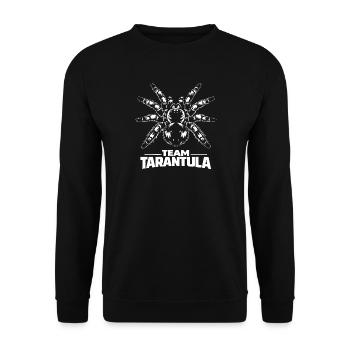 Team Tarantula - Unisex Sweatshirt - black - Front - Alina (178cm) & Michal (187cm)