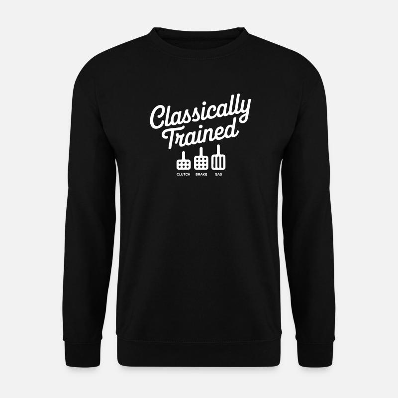 Classically Trained Petrolhead Car Mechanic - Unisex Sweatshirt - black