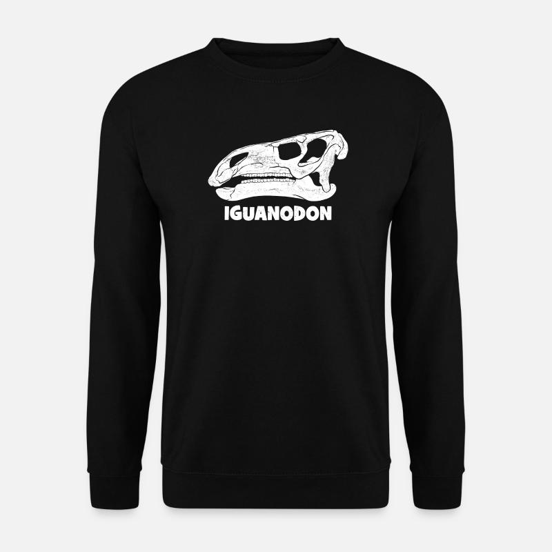Iguanodon Fossil - Unisex Pullover - Schwarz