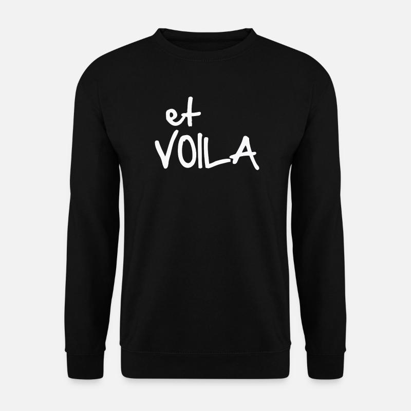 ET VOILA - Unisex Pullover - Schwarz