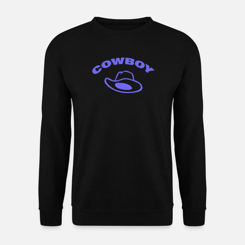 COWBOY - Unisex Pullover - Schwarz