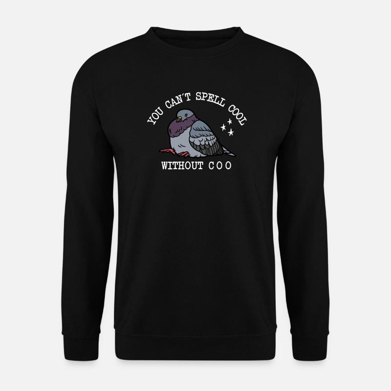 Taube Can’t Spell Cool - Unisex Pullover - Schwarz