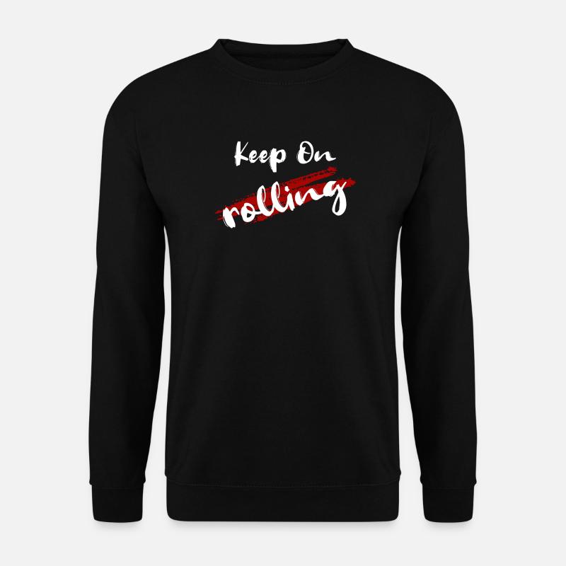 keep on - Unisex Sweatshirt - black