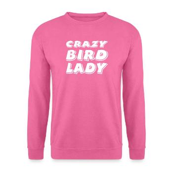 Oiseau - Sweat-shirt Unisexe - rose - Devant