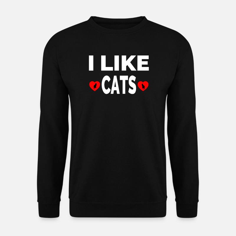 feline - Unisex Sweatshirt - black