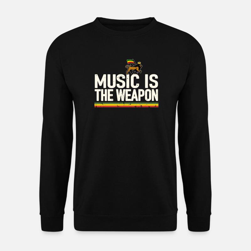 Reggae Music - Unisex Pullover - Schwarz