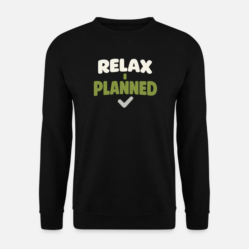 Familienvorsorge Notfallplaner Prepper - Unisex Pullover - Schwarz