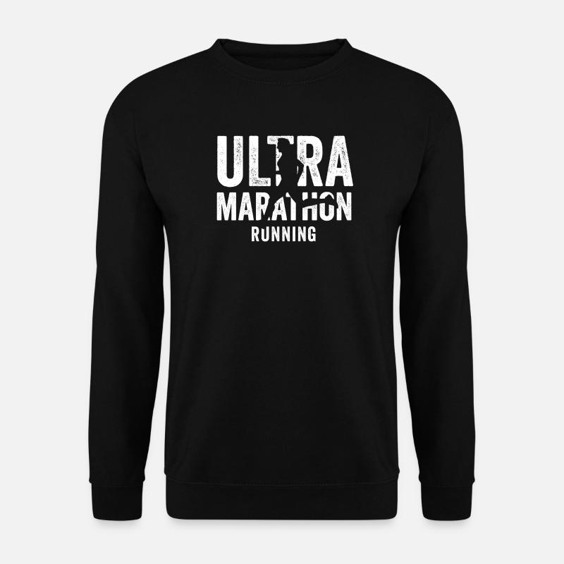 Ultra Marathon Running - Unisex Sweatshirt - black
