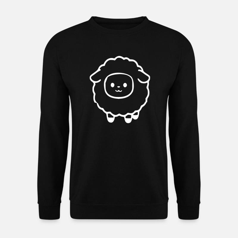 Schaf Schäfchen Lamm - Unisex Pullover - Schwarz