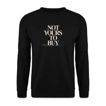Pas à vous d’acheter Souveraineté Groenland Protecteur arctique - Sweat-shirt Unisexe - noir - Devant - Alina (178cm) & Michal (187cm)