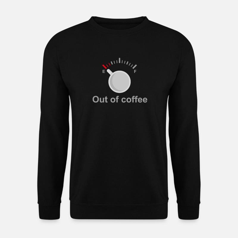 Kein Kaffee mehr - Unisex Pullover - Schwarz