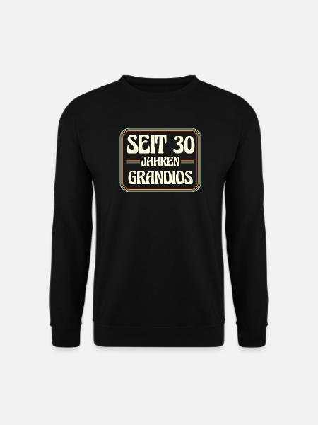 30 ans Anniversaire 30 - Sweat-shirt Unisexe - noir