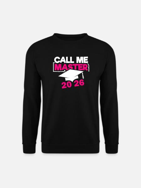 Master 2026 Diplôme - Sweat-shirt Unisexe - noir