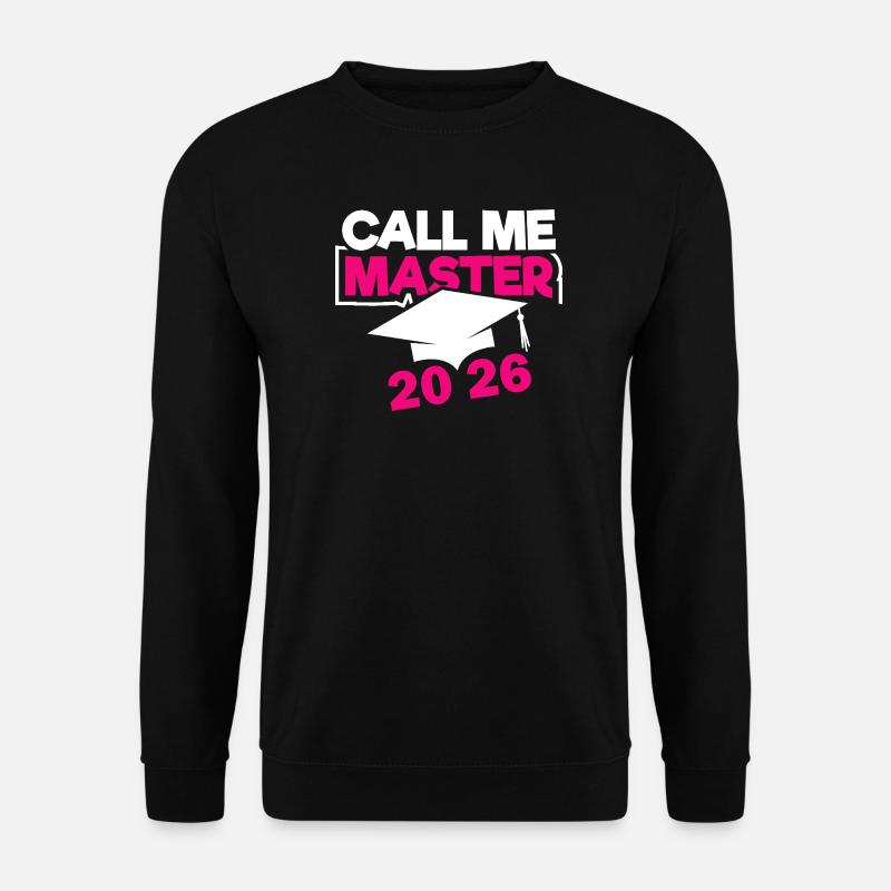 Master 2026 Diplôme - Sweat-shirt Unisexe - noir
