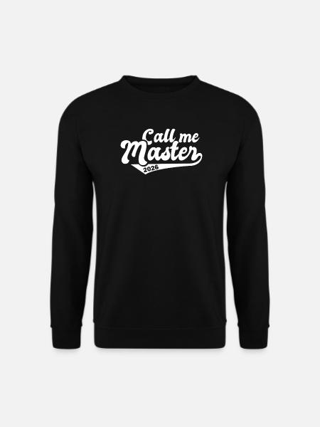 Master 2026 Diplôme - Sweat-shirt Unisexe - noir