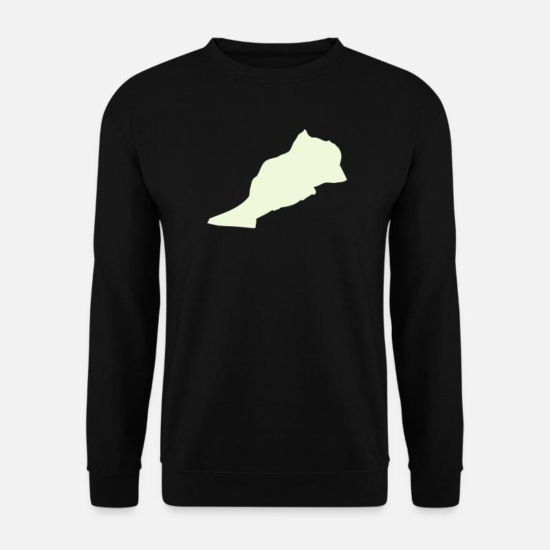 Marokko Morocco - Unisex Pullover - Schwarz